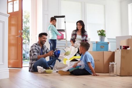 Family Making Moving Easier